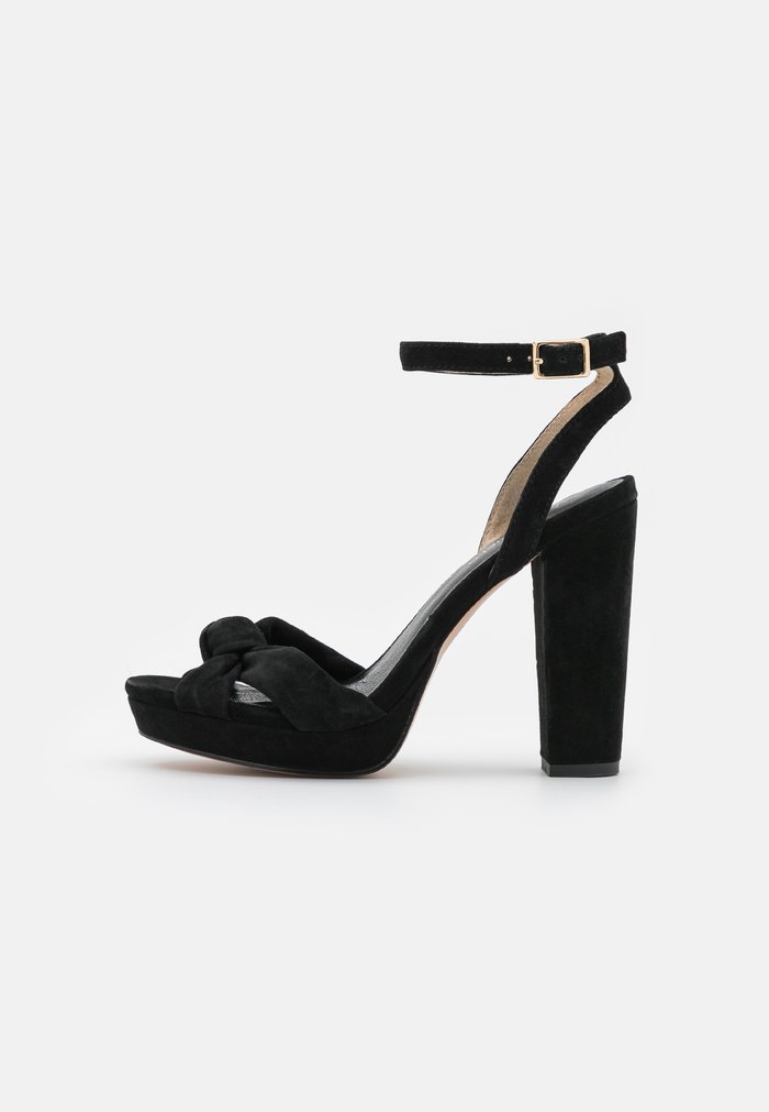 Sandales Anna Field High Noir Femme | KHC-6037335